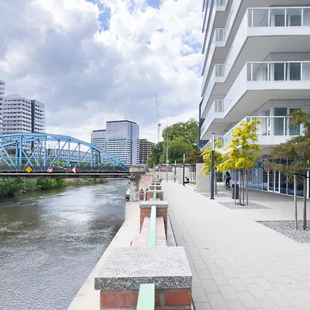 Ksiecia Witolda River And Lift Wroclaw